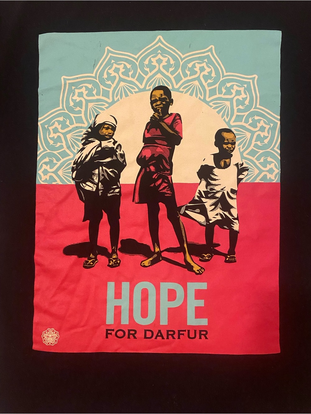 OBEY Hope for Darfur Wall T-Shirt